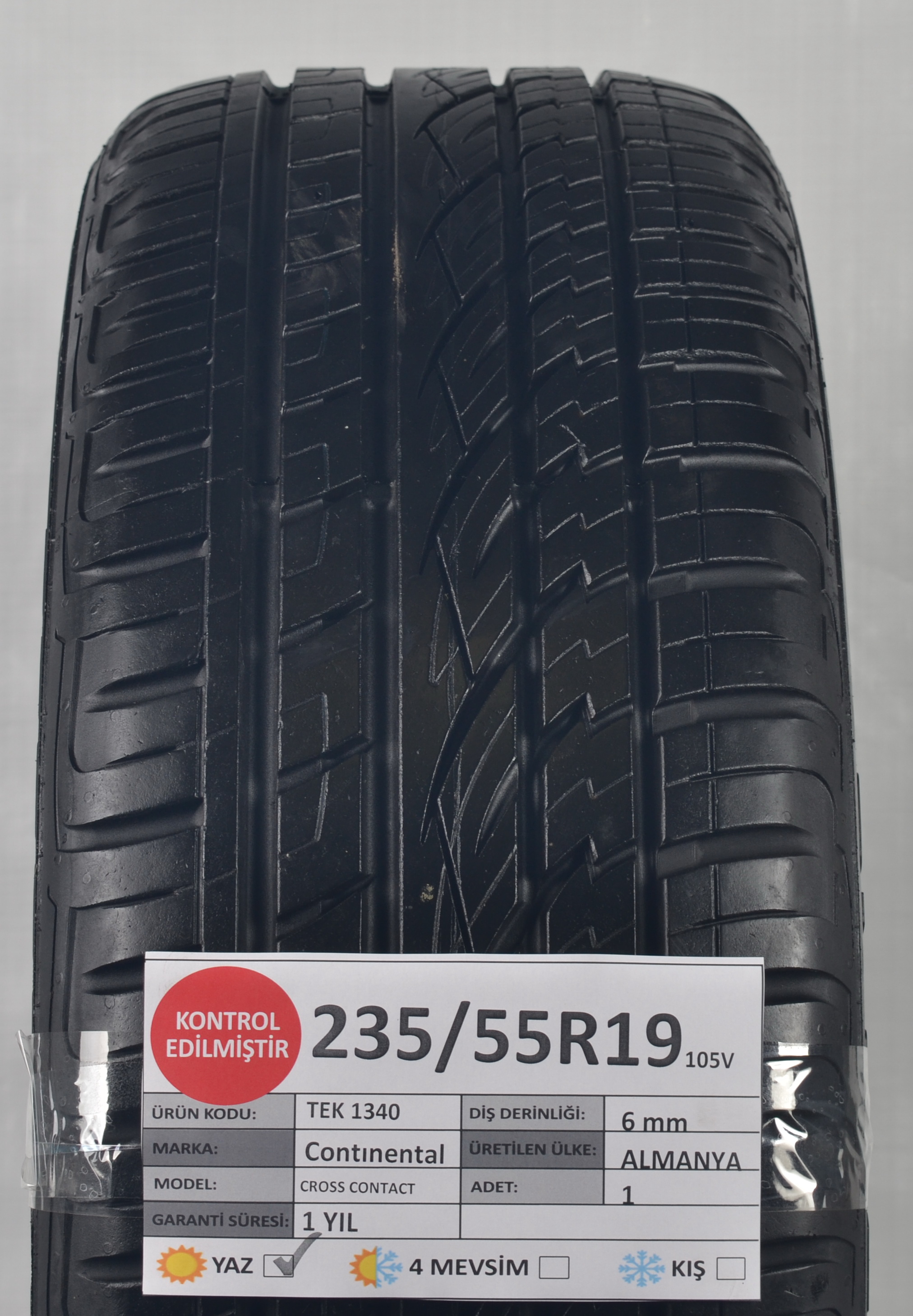 Continental 235 55 r19